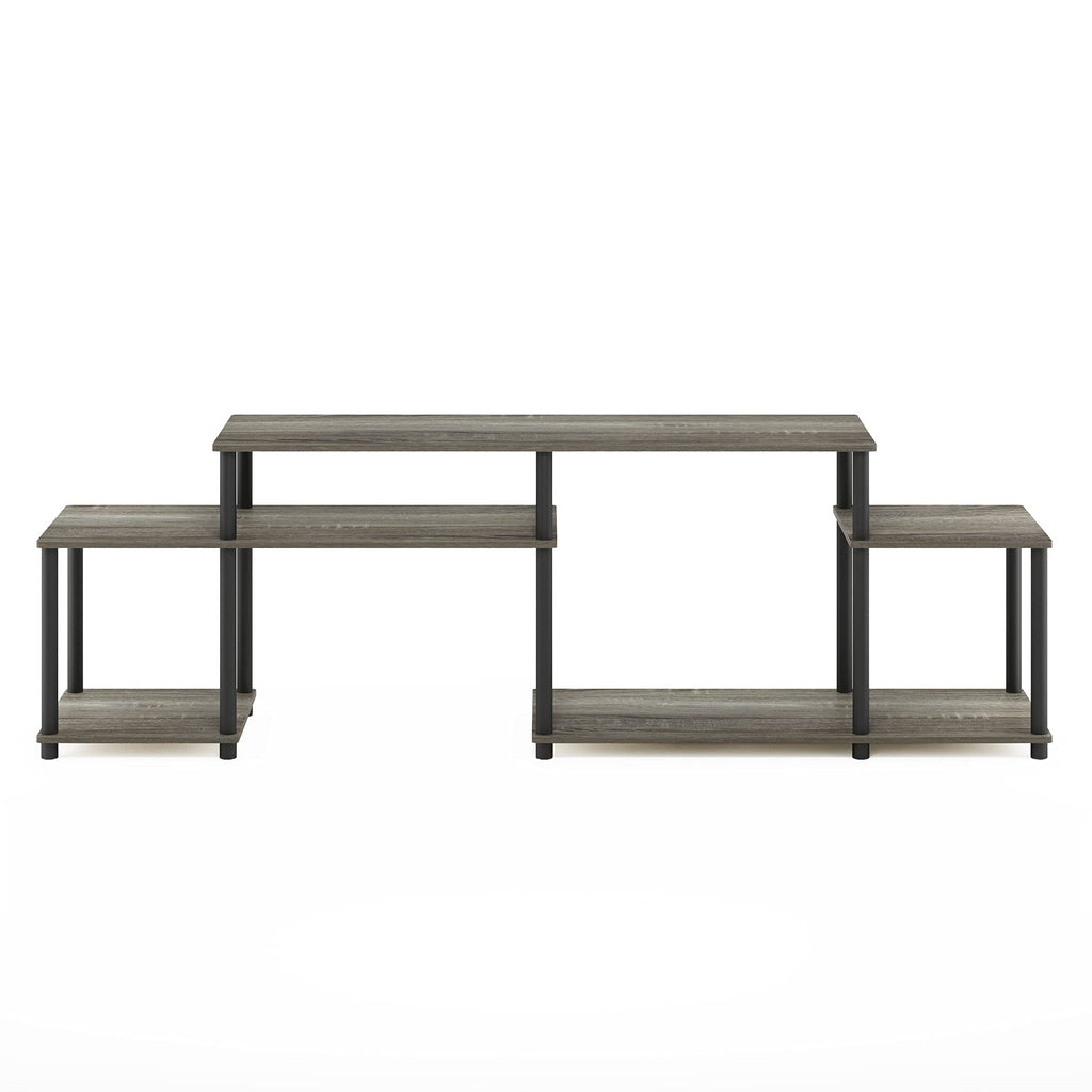 Furinno Turn-N-Tube Handel Stand for TV up to 55 Inch, French Oak