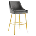 Modway Discern 1, Bar Stool - Pack of 1, Grey