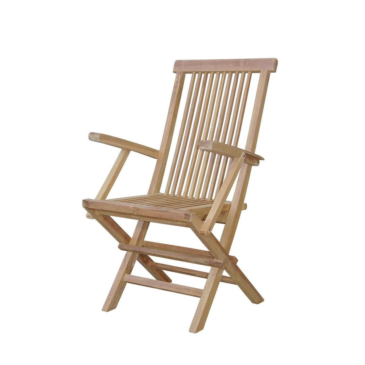 Anderson Teak Bristol Folding Armchair Without Cushion (Pair)