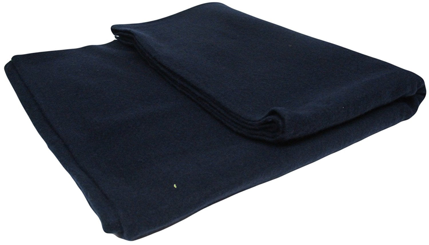 Gilbin'S Wool Blanket, Soft Loom Woven, 66' X 84', Color Navy