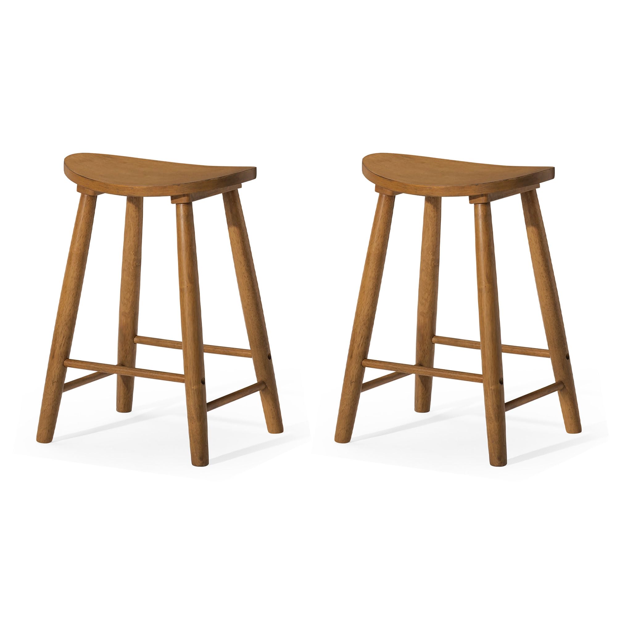 Maven Lane Kitchen Stool, Modern Farmhouse Wood Counter Barstool, Kitchen Island Counter Stool, Counter Height Stools For Kitche