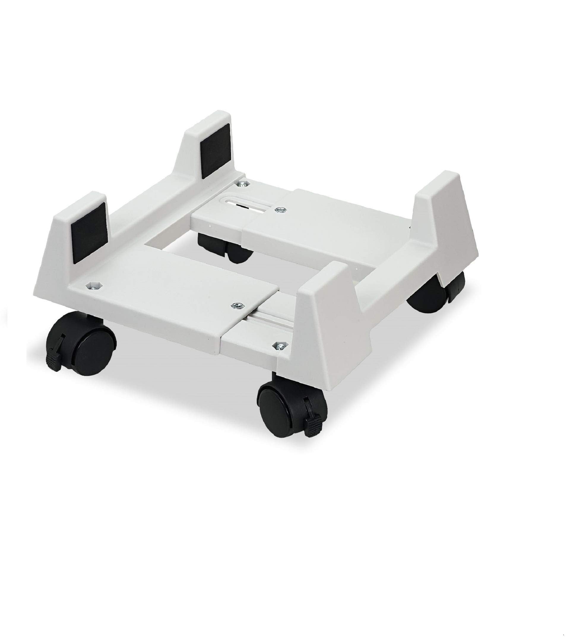 Innovera IVR54001 8.75 in. x 10 in. x 5 in. Mobile CPU Stand - Light Gray