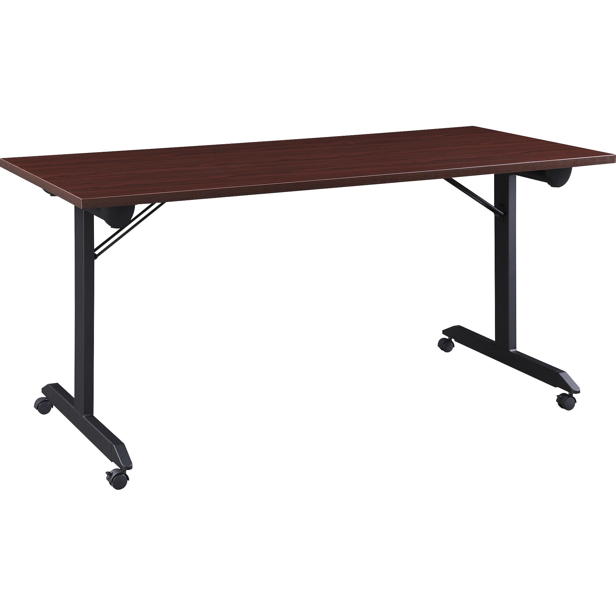 Lorell, LLR60740, Mobile Folding Training Table, 1 Each