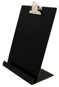 Saunders Free Standing Clipboard And Tablet Stand, 1' Clip Capacity, Letter Size: Holds 8.5 X 11 Sheets, Black