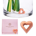 Flower Food Alternative for Fresh Cut Flowers. Copper Charm Keeps Flower Water Clean and Clear. Just Place it in the Vase, Reusa