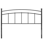 Modway Abigail Queen Metal Headboard In Black