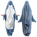 Shark Blanket Kids, Shark Blanket Hoodie Onesie, Shark Onesie Kids, Shark Wearable Blanket, Shark Pajamas, Shark Costume