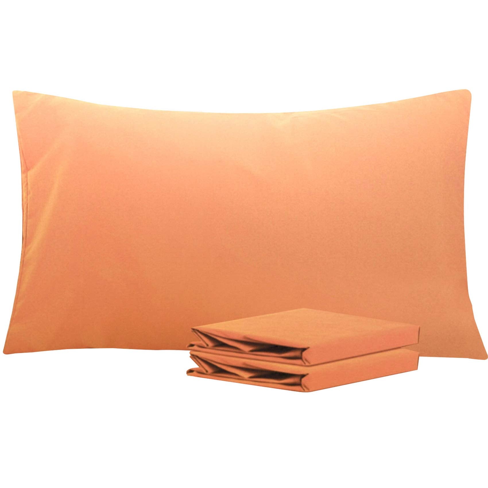 Ntbay King Pillowcase Set - 2 Pack Brushed Microfiber 20X36 Pillowcases - Soft, Wrinkle-Free, Fade-Resistant, Stain-Resistant, P