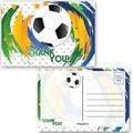 Stonehouse Collection Soccer Thank You - We Appreciate You Notes - 4' X 6' Sports Postcards - Made In Usa (Soccer)