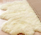 3' X 5' Trio Natural Sheepskin Area Rug