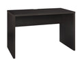 ClosetMaid 43.8 in. W Home Office Desk for Computer, Laptop, Writing, Study with Modern, Simple Style, Black Walnut Wood Finish