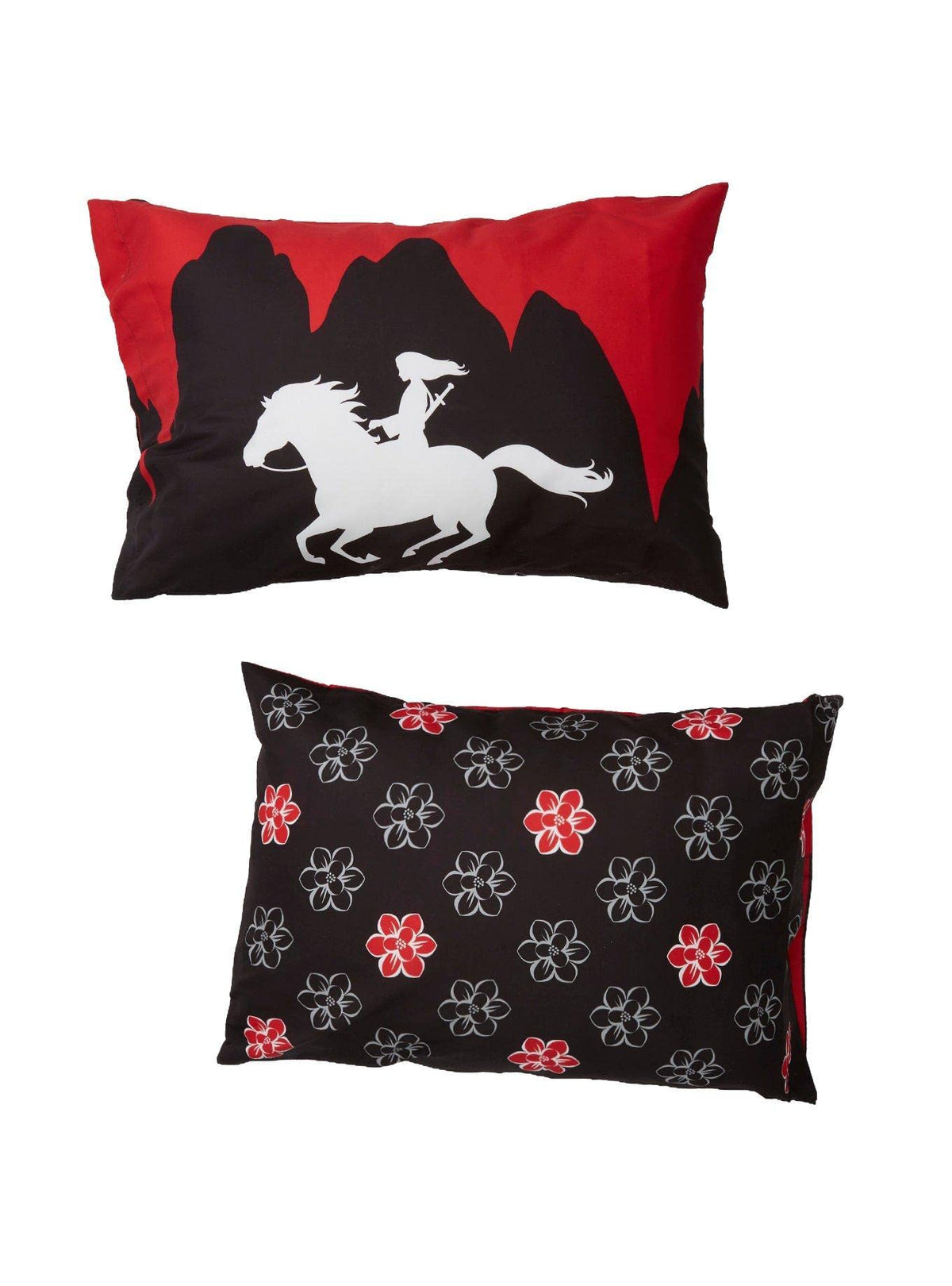 Hot Topic Disney Mulan Silhouette Pillowcase Set Multi One Size