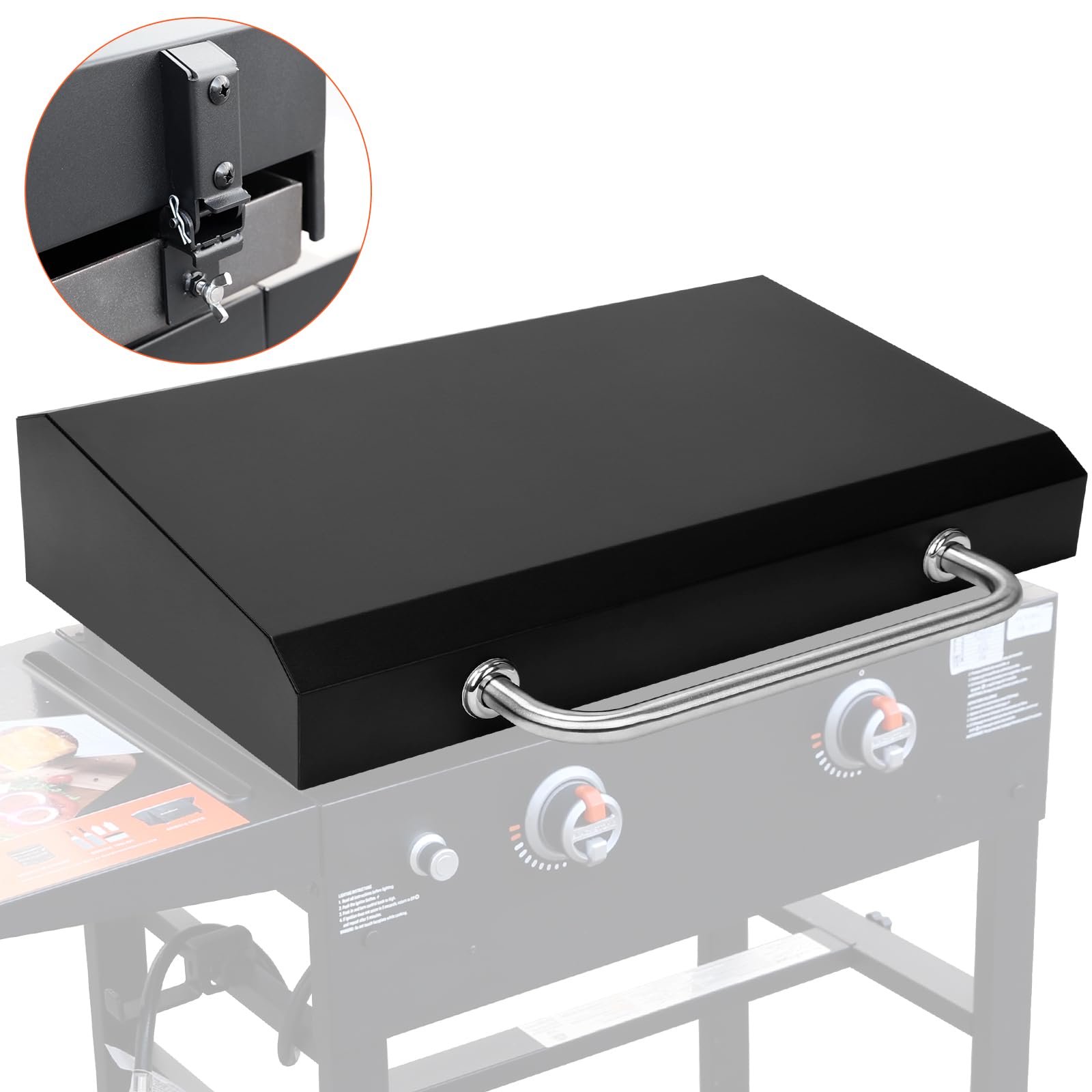 2025 Upgraded Hinged Lid For Blackstone Griddle 28 Inch 1517 1853 1605 1803 1839 1856 1924 1983 2094 2145 2137 5003, Griddle Har