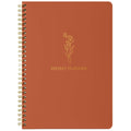 Simple Weekly Planner Undated & To Do List Notebook With Habit Tracker - 6.5X9.25' 60 Sheets Terracotta - Spiral Weekly Planner