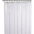 Yellow Weaves 0.30Mm Pvc Ac Transparent 1 Curtain With 8 Hooks (Transparent, 54 X 96 Inches)  Classic, Sheer, Pencil Pleat