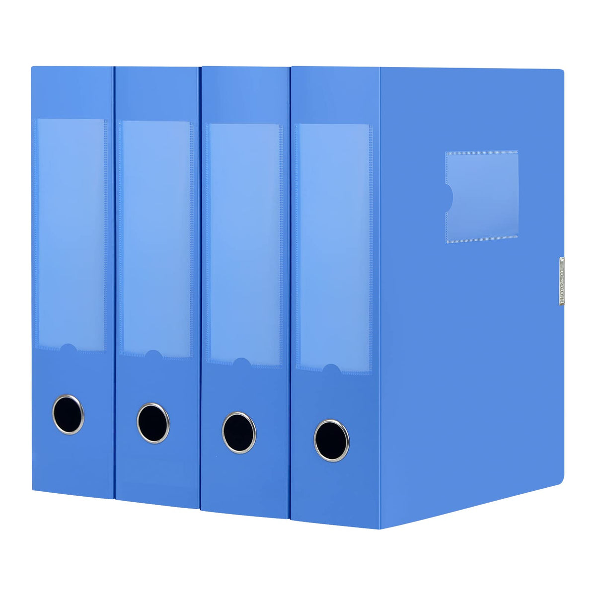 Hua Jie A4 Storage File Boxes Plastic Archives Cases With Lid, File Folder Organizer Document Storage Filing Box For Office,31