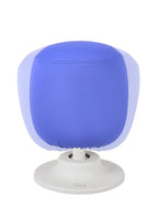 KORE Design Kids Adjustable Pivot Stool, Waterproof Fabric Desk Chair Comfy for Students, Kid Computer Chair for School, Home, Active Sitting, ADD/ADHD, Autism, Girls/Boys, Tall (16.5-21”), Blue