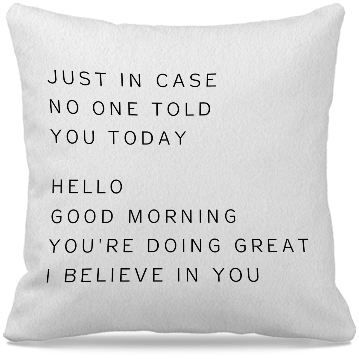 Nogrit Inspirational Pillow Covers 18X18, Inspirational Gifts For Women Teenage Girls, College Gifts For Girls, Throw Pillow Col