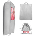 Stykontin Garment Bags for Hanging Clothes and Travel with 4 Gusseted, Suit Cover for Clothes,Coats,Suit,Jackets,Dress,Shirts,S