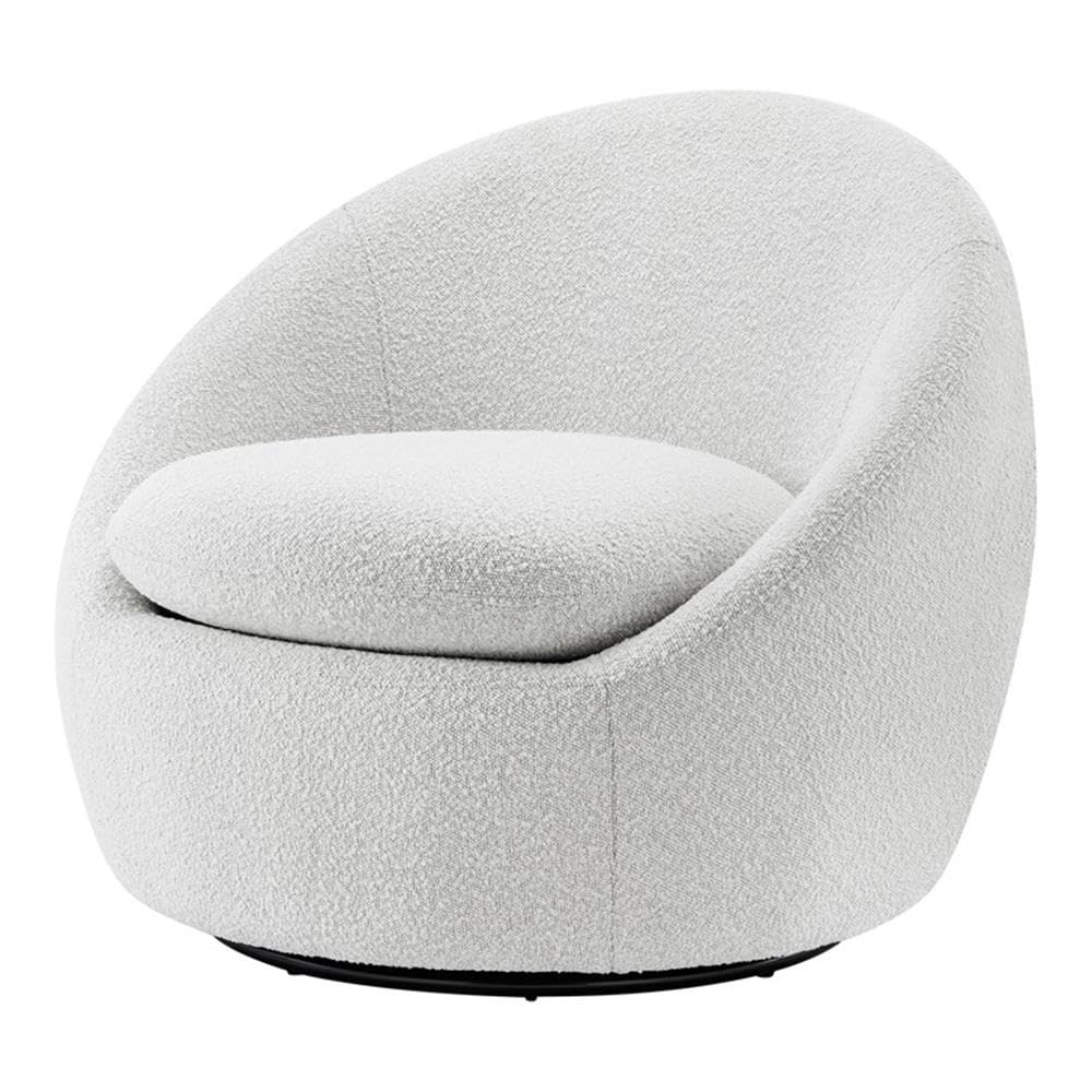 Npd Furniture And More Adelmo Accent Chair, Standard, Boucle Beige