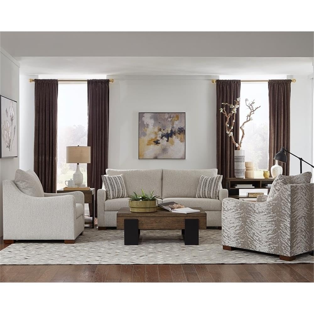 Progressive Furniture Winter Park End Table in Clay/Black