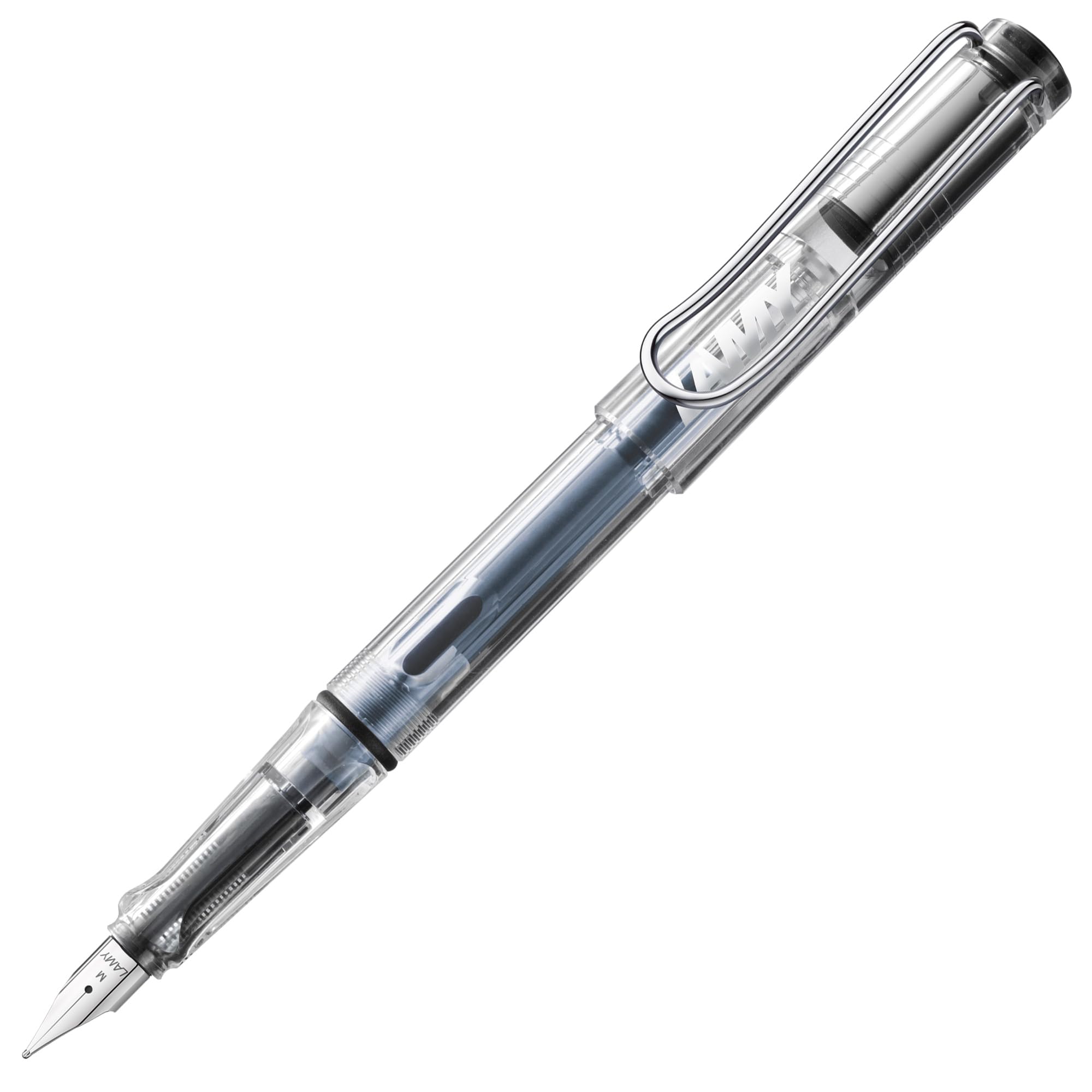 Lamy Safari Vista - Fountain Pen With Ergonomic Grip & Polished Steel Nib In Size M - Ideal For Any Writing & Calligraphy - Incl