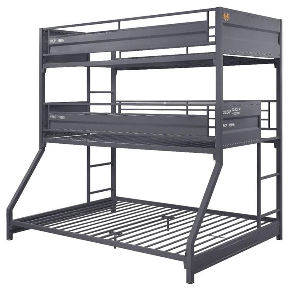 Acme Cargo Metal Triple Bunk Bed - Thumbnail 2
