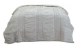 Rizzy Home | BT4057 | Polyester Quilt | 90"x92" Brown/Neutral/ Solid Textured