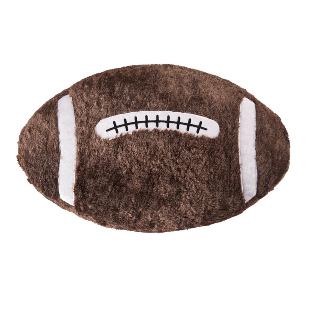 Xizhi 18 Inches Football Plush Pillow Toy Soft Stuffed Sports Throw Plush Pillow Cushion Gift For Kids Sofa Bedroom Decoration A