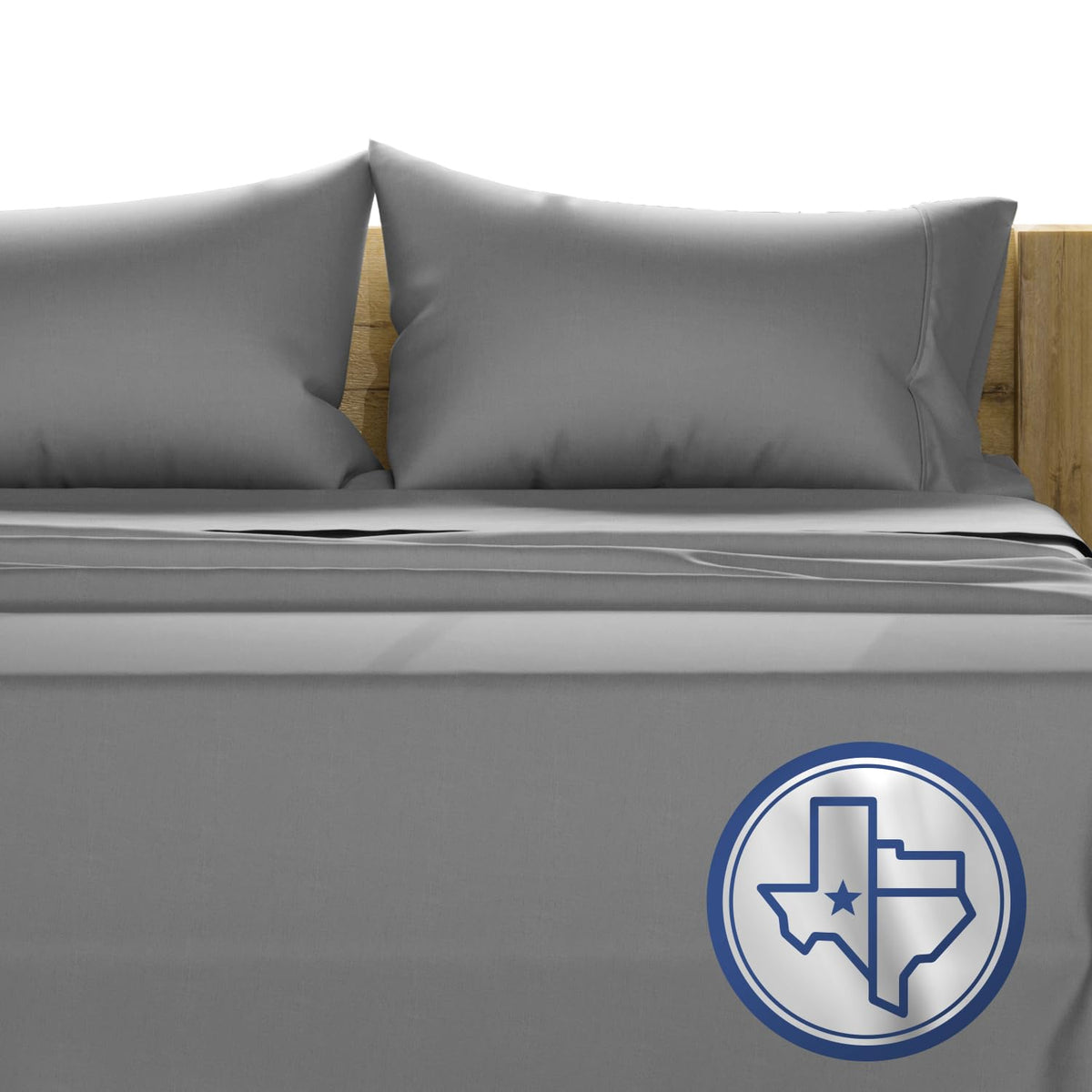 Texas Linen Co. Luxury Egyptian Cotton Queen Size Sheet Set - 1000 Thread Count 6 Piece Queen Sheets, Soft, Cooling Extra Long S
