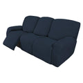 Easy-Going 8 Pieces Recliner Sofa Stretch Sofa Slipcover Sofa Cover Furniture Protector Couch Soft With Elastic Bottom Kids, Spa