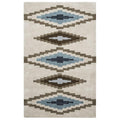 Rizzy Home Alora Decor Pueblo 9' X 12' Tribal Beige/Navy/Blue/Brown Hand-Tufted Area Rug