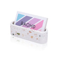 Baohd Concrete Business Card Holder For Desk, Modern Terrazzo Business Card Display, Desktop Business Card Holder Display Busine