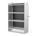 AA Products Model SH-6204 Steel Low/Mid/High Roof Van Shelving Storage System Fits Transit, ProMaster and Sprinter, 4 Tiers Van 