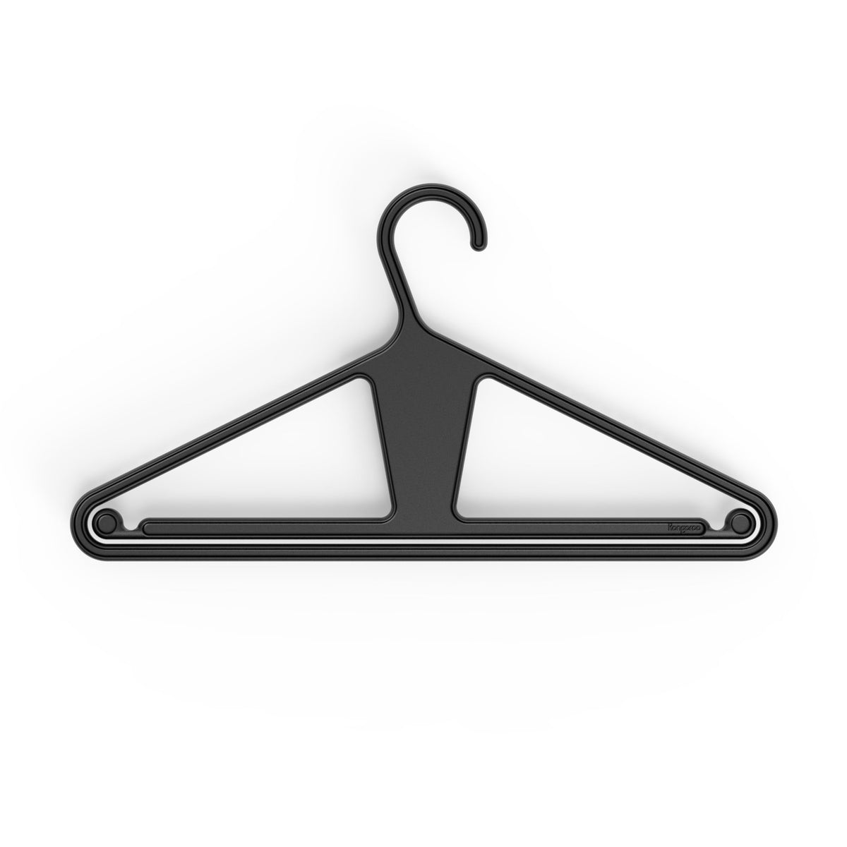 Kangaroo 100% Recycled High-Strength Clothing Hanger, Pants, Shirt, Jacket Hanger - Patented, Heavy Duty, Recycled, Suit Hanger,