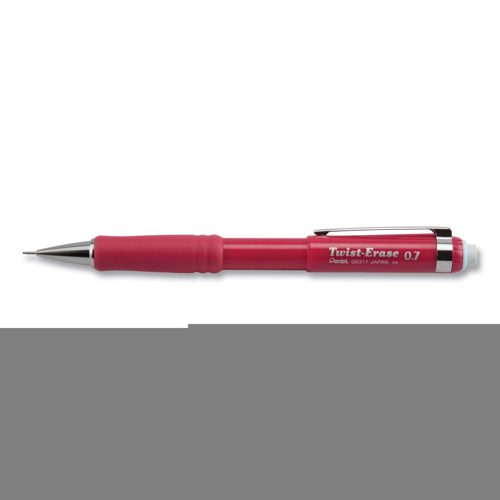 Twist-Erase Iii Mechanical Pencil, 0.7 Mm, Burgundy Barrel