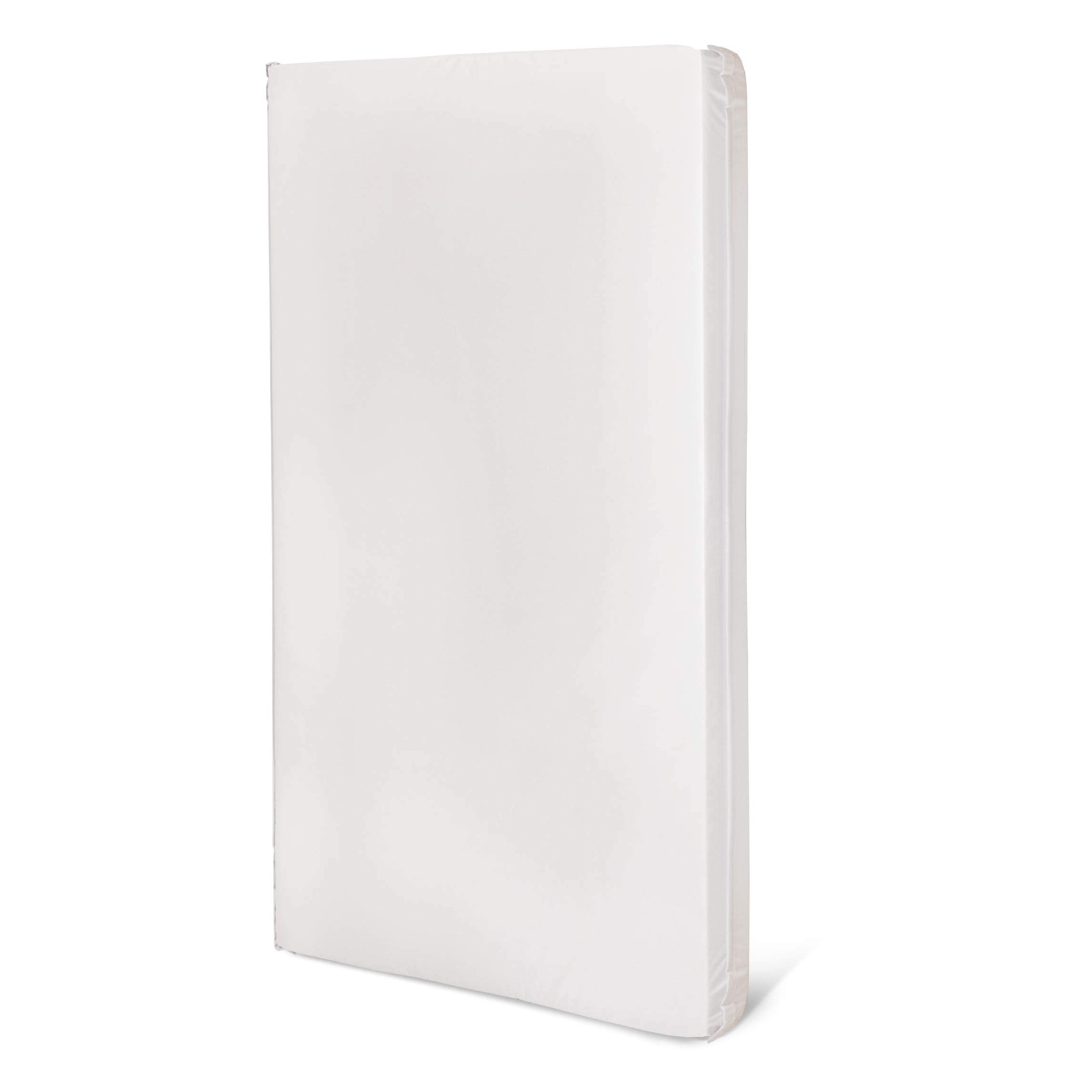 2 Waterproof Mini/Portable Crib Mattress Pad with Easy to Clean Cover For LA Baby Non-Full Size Cribs Only