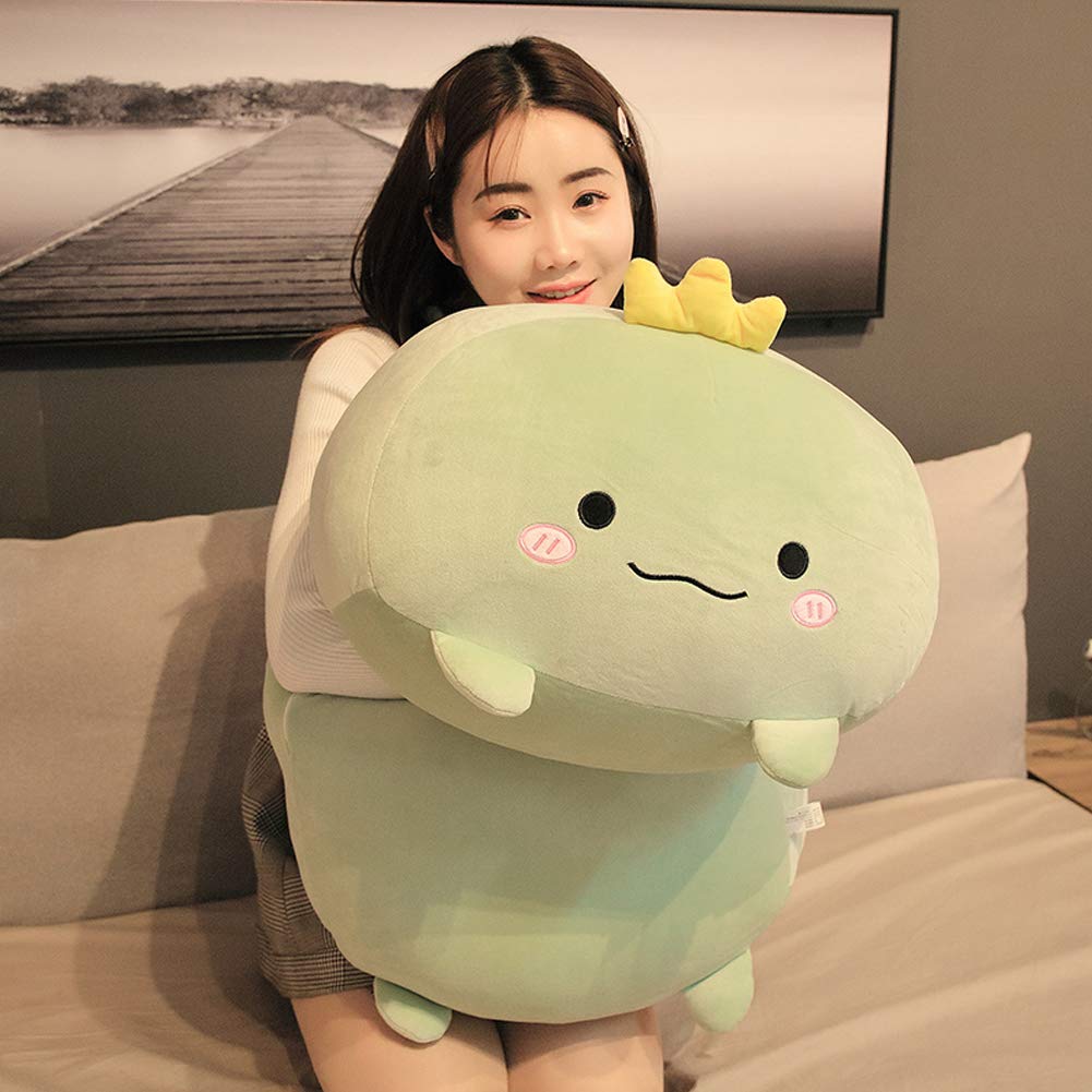 Jensquaify Dinosaur Plush Hugging Pillow, Dinosaur Stuffed Animals Toys Soft Body Pillow, 23.6'