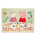 Franco Peppa Pig & Suzie Kids Room Non Slip Area Rug, 69 in x 52 in, (Official Licensed Official Product)