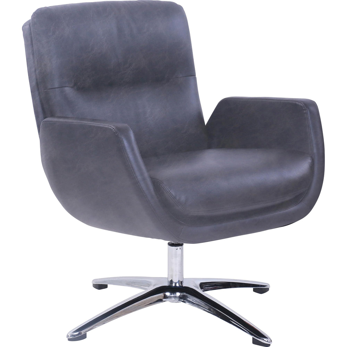 Lorell Llr49874 - Distressed Soft Touch Lounge Chair