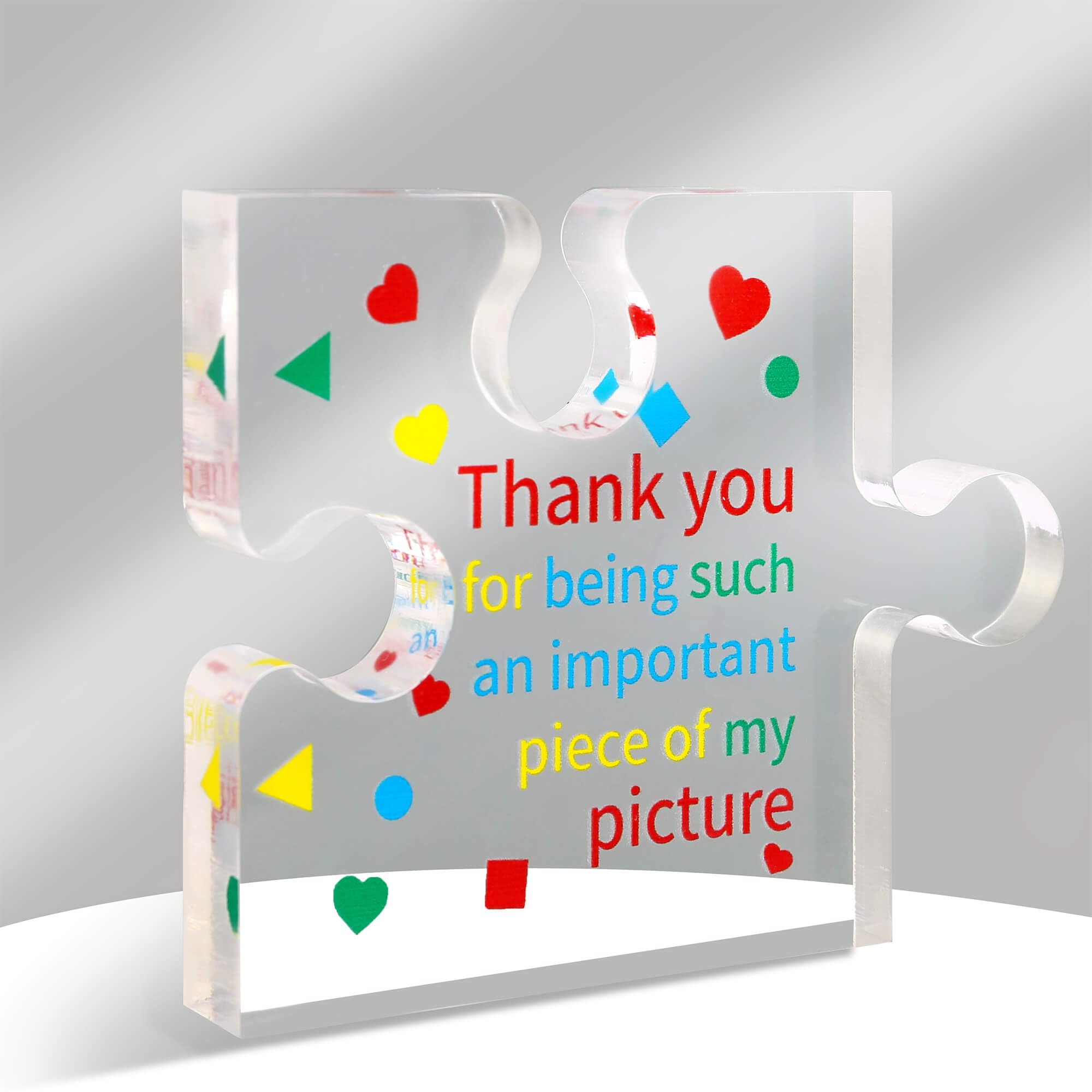 Teacher Appreciation Gift, Teacher Gift, Gift for Teacher Women&Men- Best Gifts Teacher Accessories Desk Decor Colorful Thank Yo
