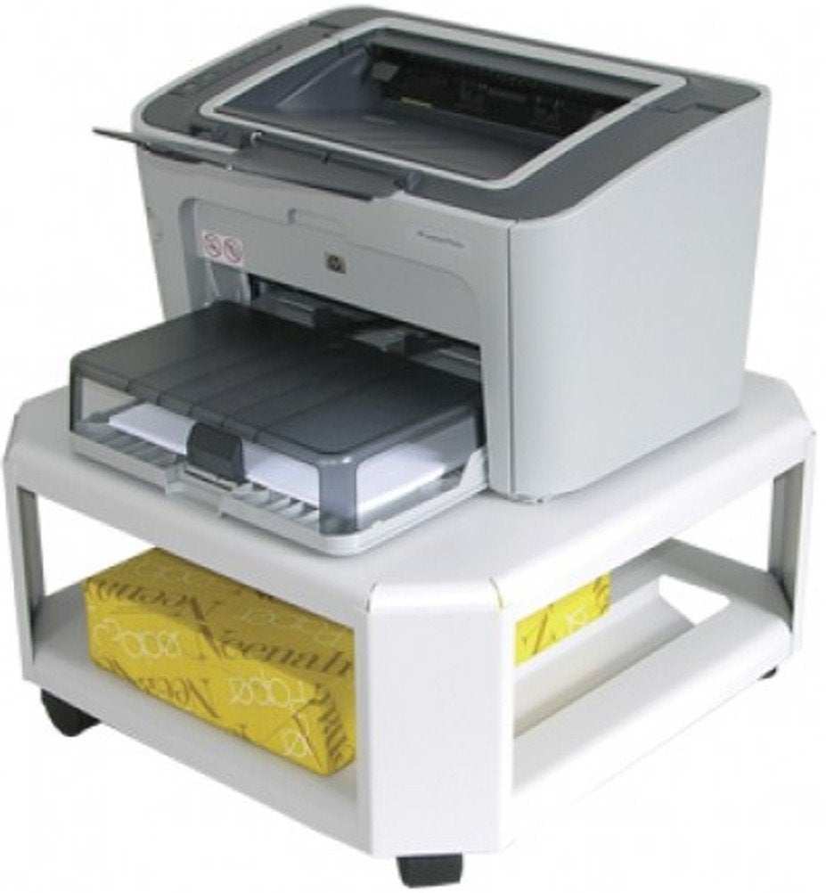 Martin Yale 24050 Master Printer Stand (Pack Of 2), Accepts Most Sizes Of Laser And Inkjet Printers With A Foot-Print Up To 18"W X 18"D, Heavy-Duty Casters, Comes With 2 Built