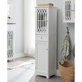 HYPERSIGN DIGITAL SIGNAGE in Room Furniture Designs Transitional Solid Wood Bathroom Cabinet in White