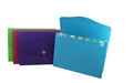 Set Of 4 Pack 7-Pocket Expanding File Folder, Accordion Letter Size Keep Your Papers And Documents Organized School And Office S