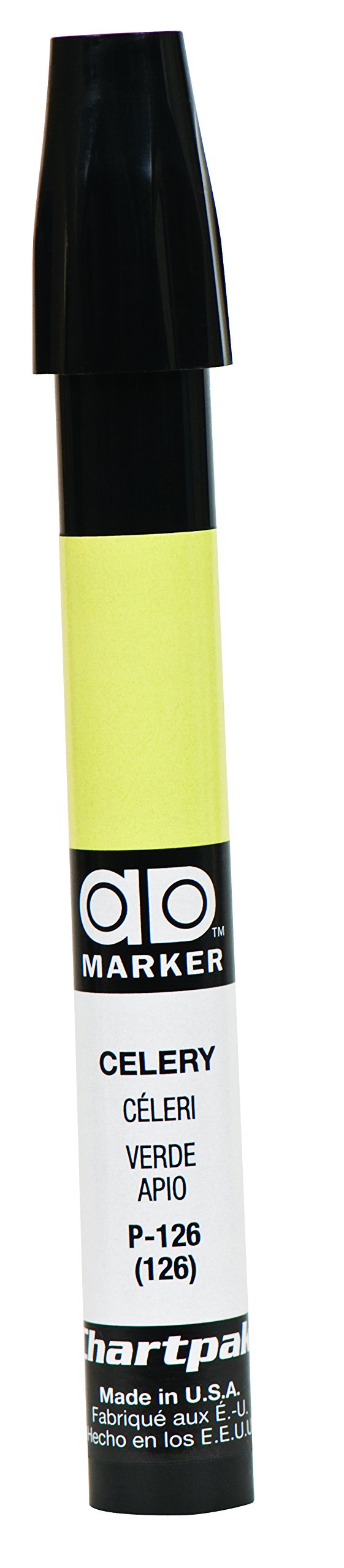 Ad Marker The Original Chartpak, Tri-Nib, Celery, 1 Each (P126)