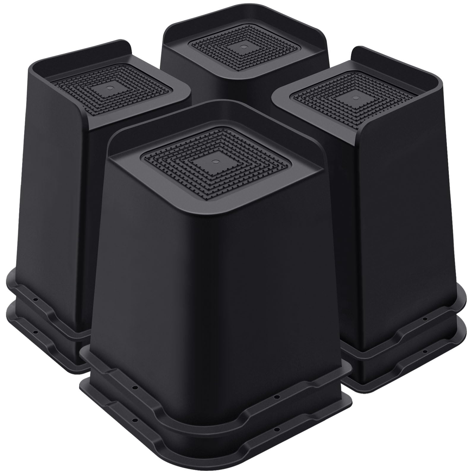 Annkut Bed Risers 8 Inch Heavy Duty, Furniture Risers For Bed Desk Table Sofa Couch ,Oversized Bed Lifts Risers, Support Up To 5