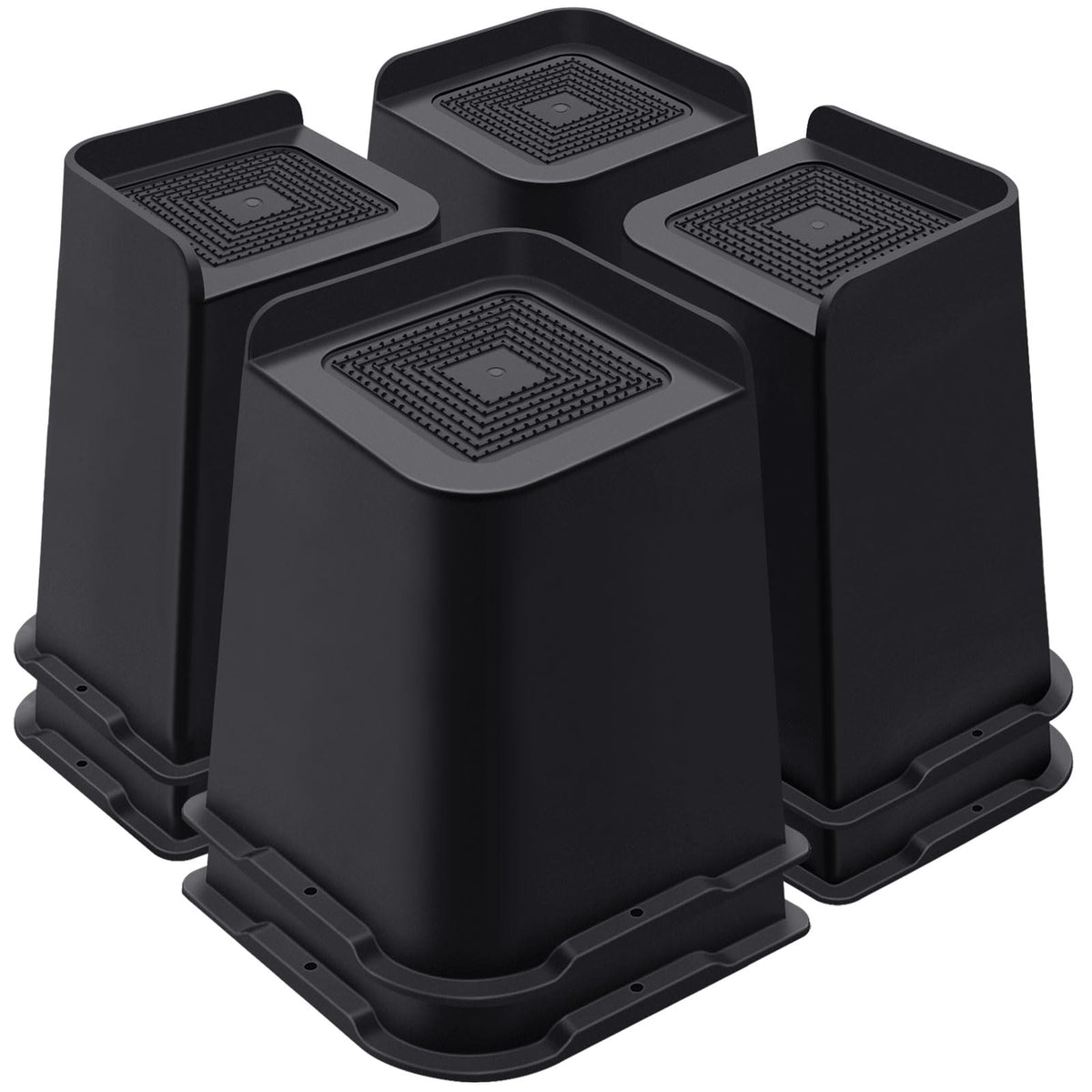 Annkut Bed Risers 8 Inch Heavy Duty, Furniture Risers For Bed Desk Table Sofa Couch ,Oversized Bed Lifts Risers, Support Up To 5