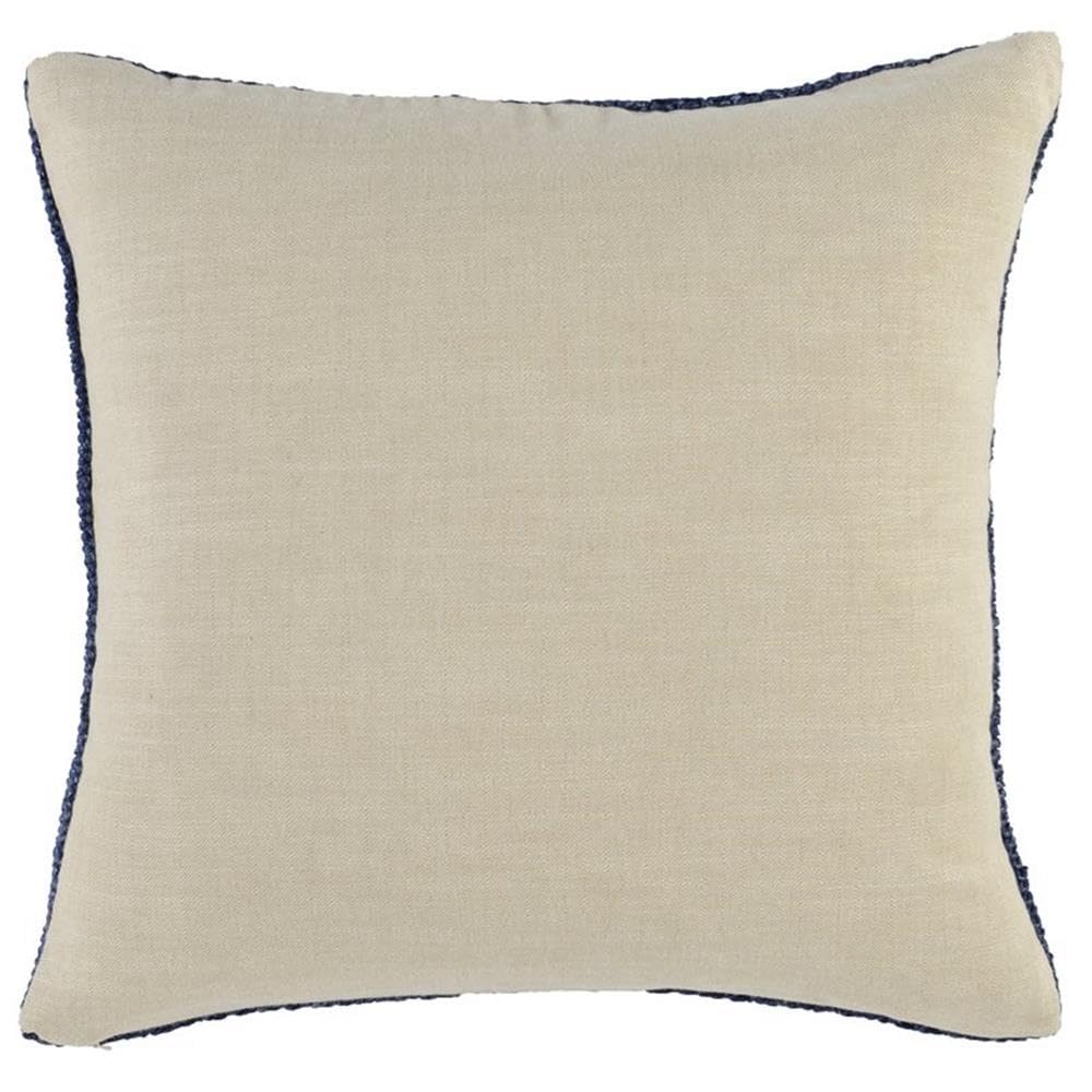 Kosas Home Marcie Accent Pillow, 22x22, Indigo