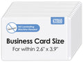 Ktrio Self-Sealing Laminating Pouches 2.6 X 3.9 Inches, 30 Pouches, 10 Mil Thickness, Self -Adhesive Laminate Sheets For Busines
