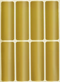Royal Green 1X3 Labels For Color Coding, Metallic Gold Rectangle Stickers To Write On - 40 Pack